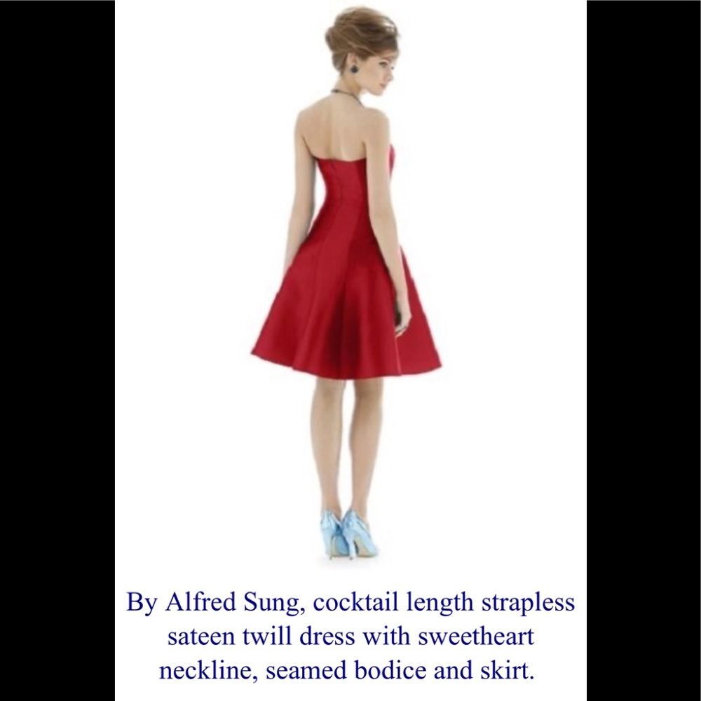 Alfred Sung nwt gown color blos sz 8 retails $198